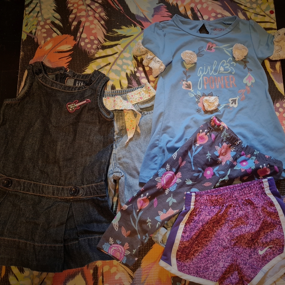 18 MONTH GIRL POWER BUNDLE GAP NIKE OLD NAVY SUMMER
